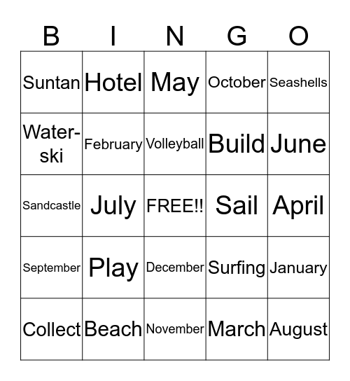 D3 Bingo! Bingo Card