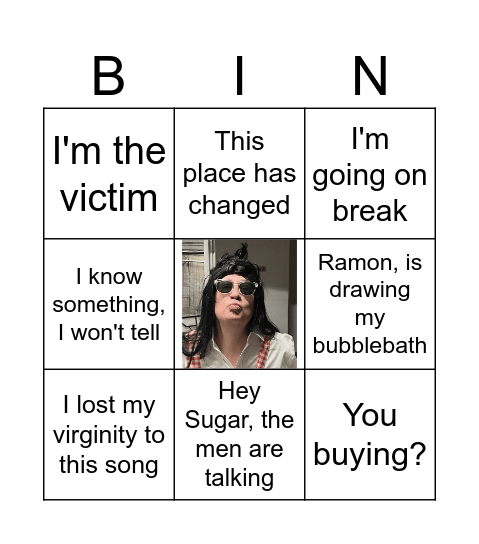 Lonnies Sesentanera Bingo Card