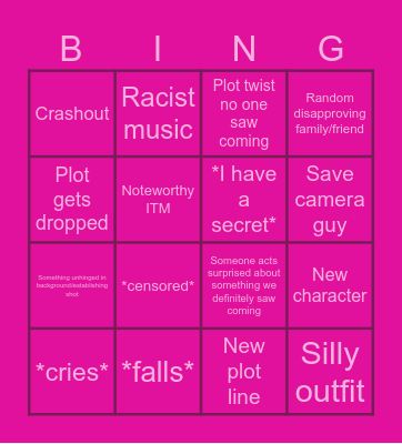 90 Day Bingo Card
