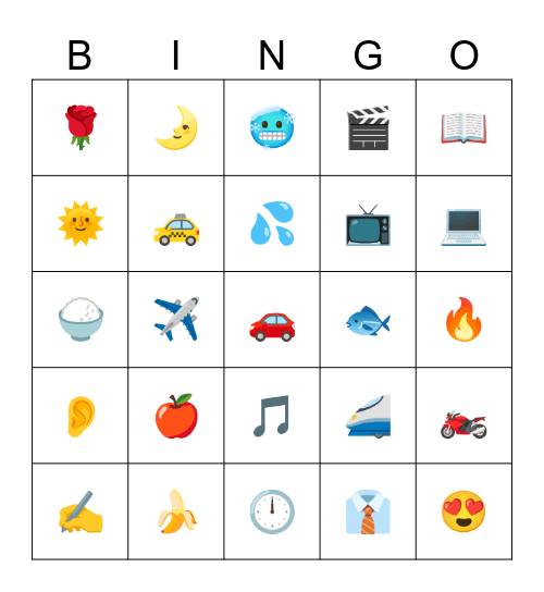 March challenge Bingo Card