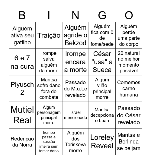 Exodus 2.0.1.1 Arco Krasnoyark Bingo Card