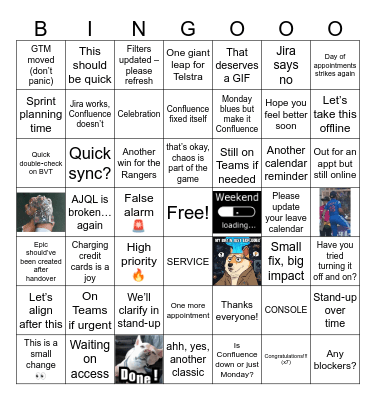 Power Rangers!!!! Bingo Card