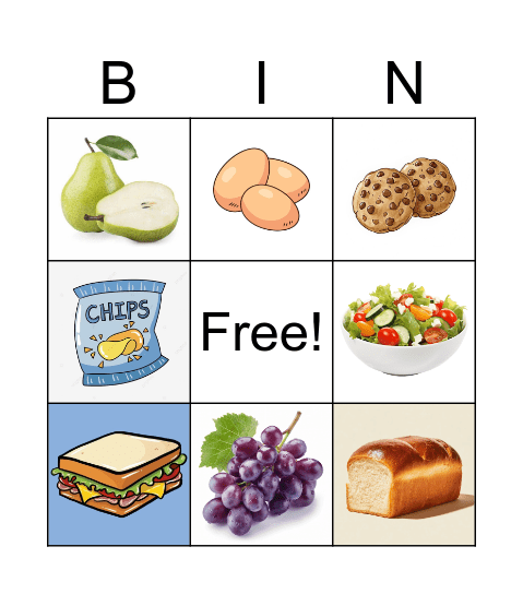 Have a Picnic Bingo Card
