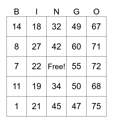 COMPASS HOUSE BINGO Card