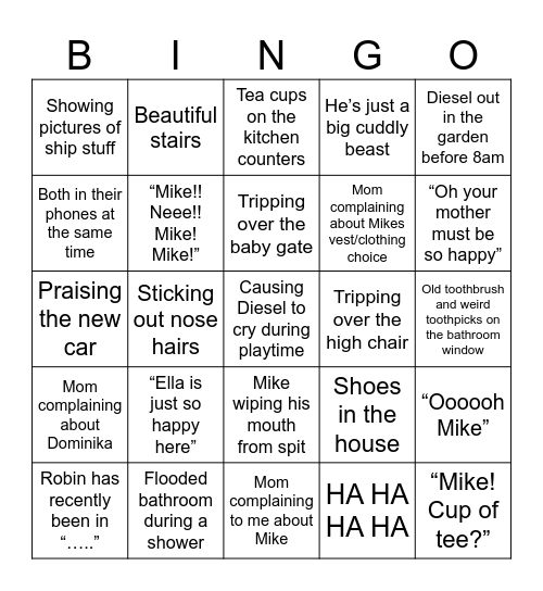 Easter 2026 Bingo Card