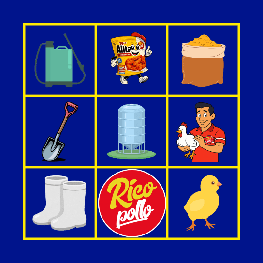 BINGO DE CUMPLEAÑEROS Bingo Card