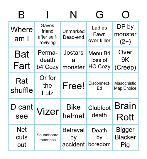 Labbiby Bingo Card