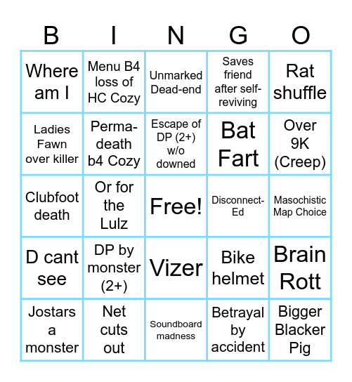 Labbiby Bingo Card