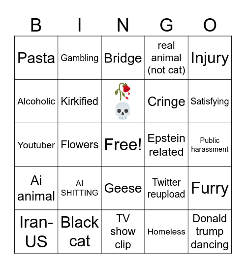 Sam duo bingo Card