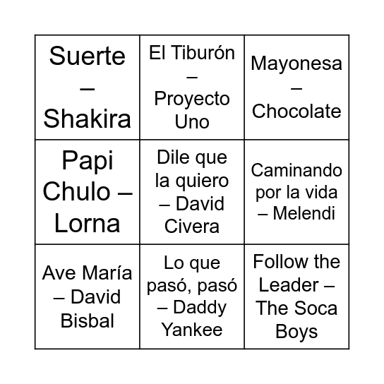 30 CUMPLEAÑOS ALBA Bingo Card