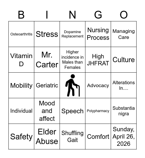 Interrelated Concepts Bingo Card