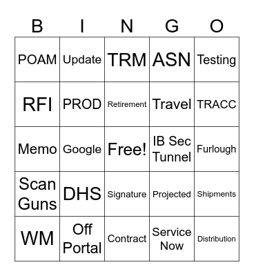 4/9/26 Bingo Card