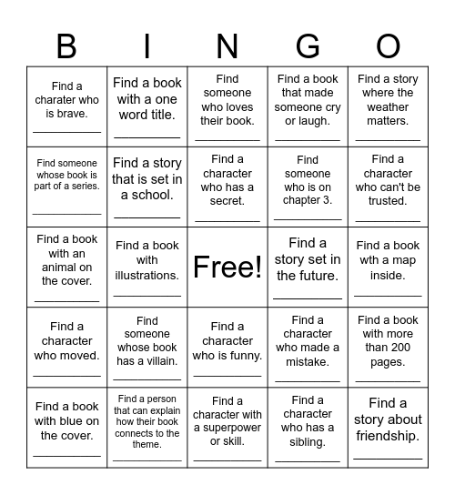 Cross Pollinatoin Bingo Card