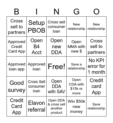 Santa Fe Q2 Bingo Card