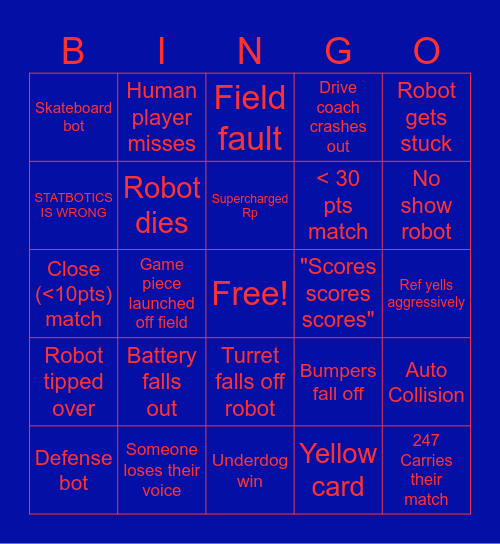 247 Troy Bingo Card