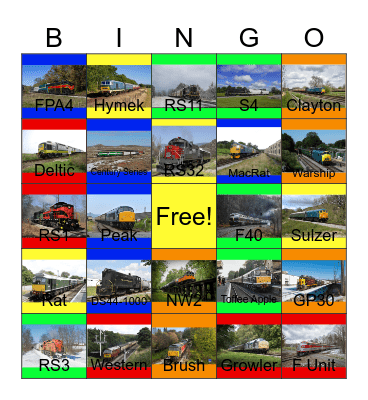 Deafening Horns that I would like to design one day Bingo Card