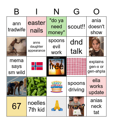 smalls easter 2026 Bingo Card