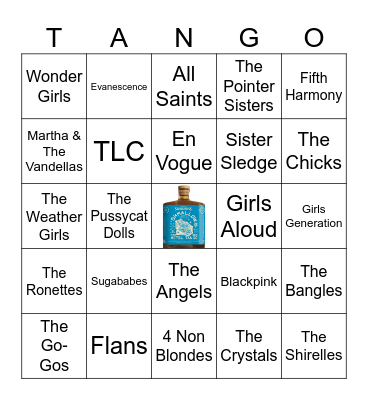 Women's History Month 26 Groups Bingo Card