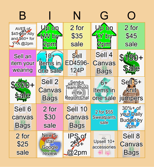 VIC 1 FRI-YAY BINGO Card