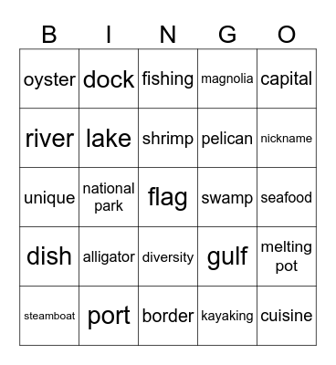 Bloggers 3, Unit 4A Bingo Card