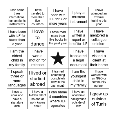 Get-to-Know-You Bingo Card
