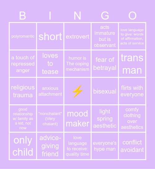 Tören Bingo Card