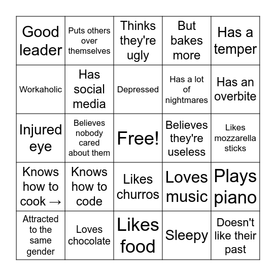 Wulf bingo! Bingo Card