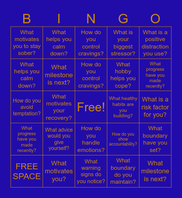MHC BINGO Card