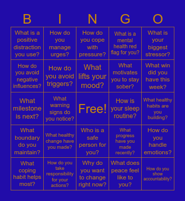 MHC BINGO Card