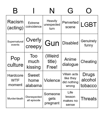 Tomorrow’s Teachings Bingo Card