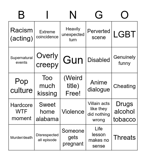 Tomorrow’s Teachings Bingo Card