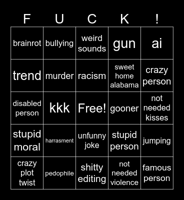 tommorows teachings Bingo Card