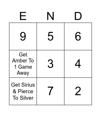 Until End Of March Bingo Card