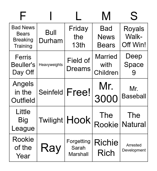 Music_03282026_Baseball Bingo Card