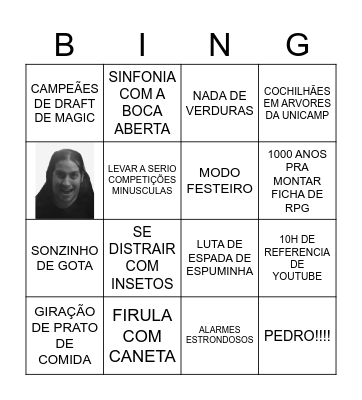 BINGALHÃES Bingo Card
