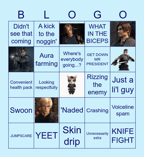 BLEON BLEONGO (HELP ME PLS) Bingo Card