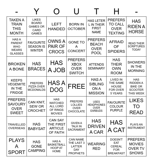 NARANGBA VALLEY & CENTENARY LAKES Bingo Card