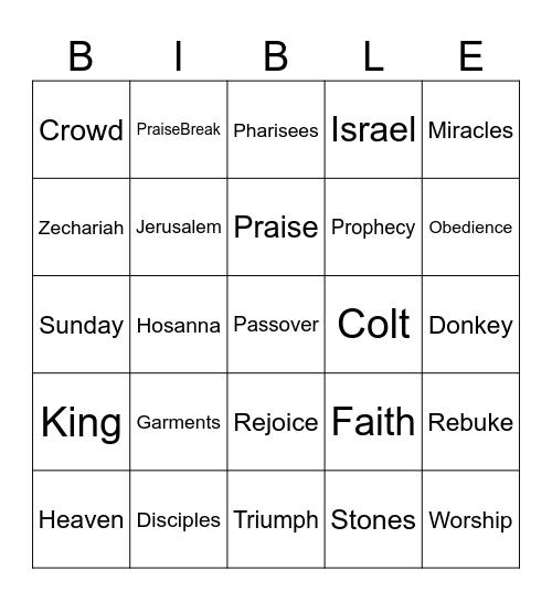 3.29.26 Bingo Card