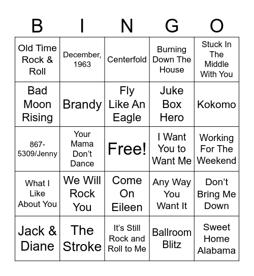 =====#2===== Bingo Card