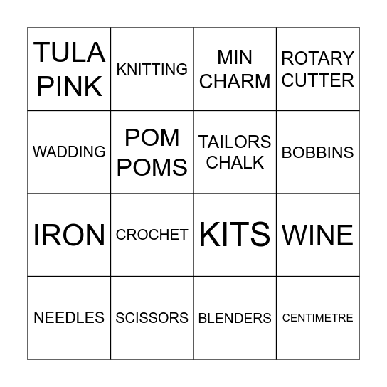 Retreat Bingo Card
