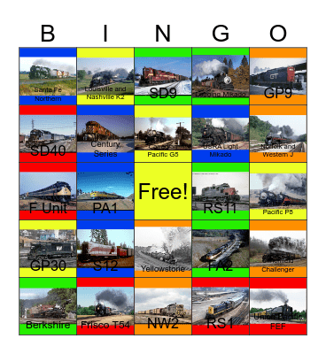 North American Whistles and Horns that I would like to design one day Bingo Card