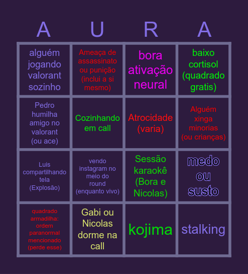 feudobingo Card