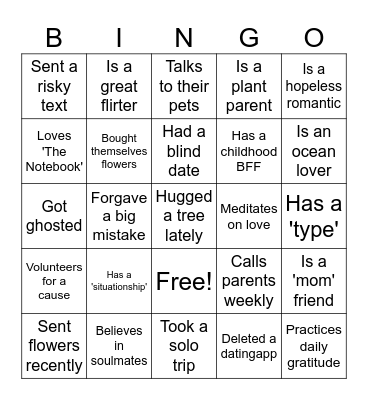 Art and Science of Loving Bingo Card