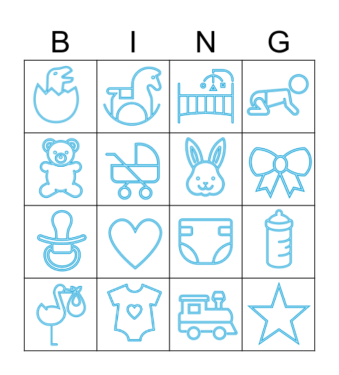 BABY BINGO! Bingo Card