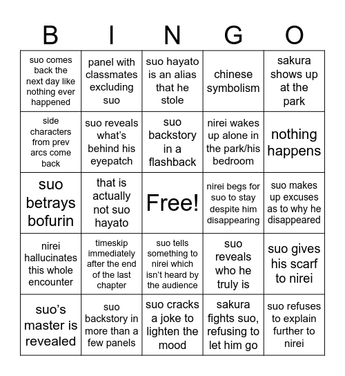 wbk ch 210 Bingo Card
