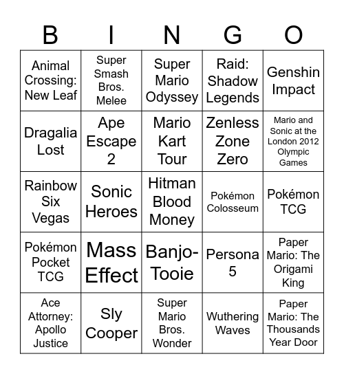 Brewer's GAMBLING Bingo [Round 1] Bingo Card