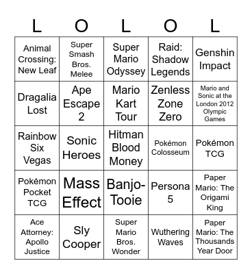 Zekrom Round 2 (Gambling Bingo) Bingo Card