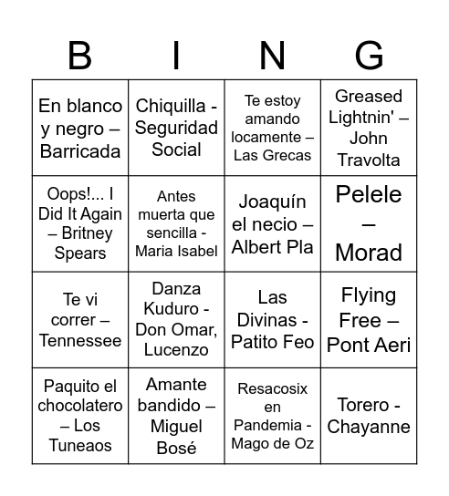 SEMANA SANTA 2026 Bingo Card