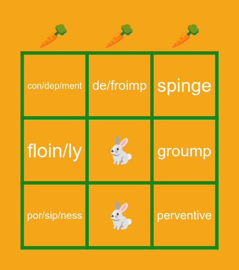 🐣 easter bingo! 🐣 Bingo Card