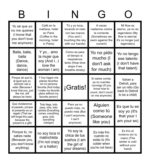 ¡LOCURA DE MARZO! Bingo Card